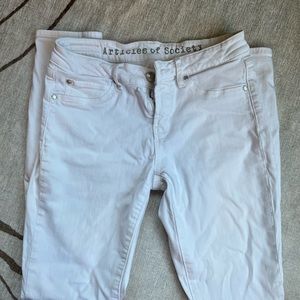 White Skinny Jeans Size 26